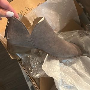 Gray Booties